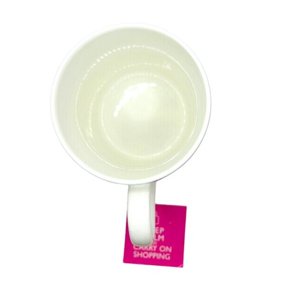 Keep Calm And Carry On Shopping Ceramic Coffee Mug by Kent Pottery NWT - Picture 6 of 8